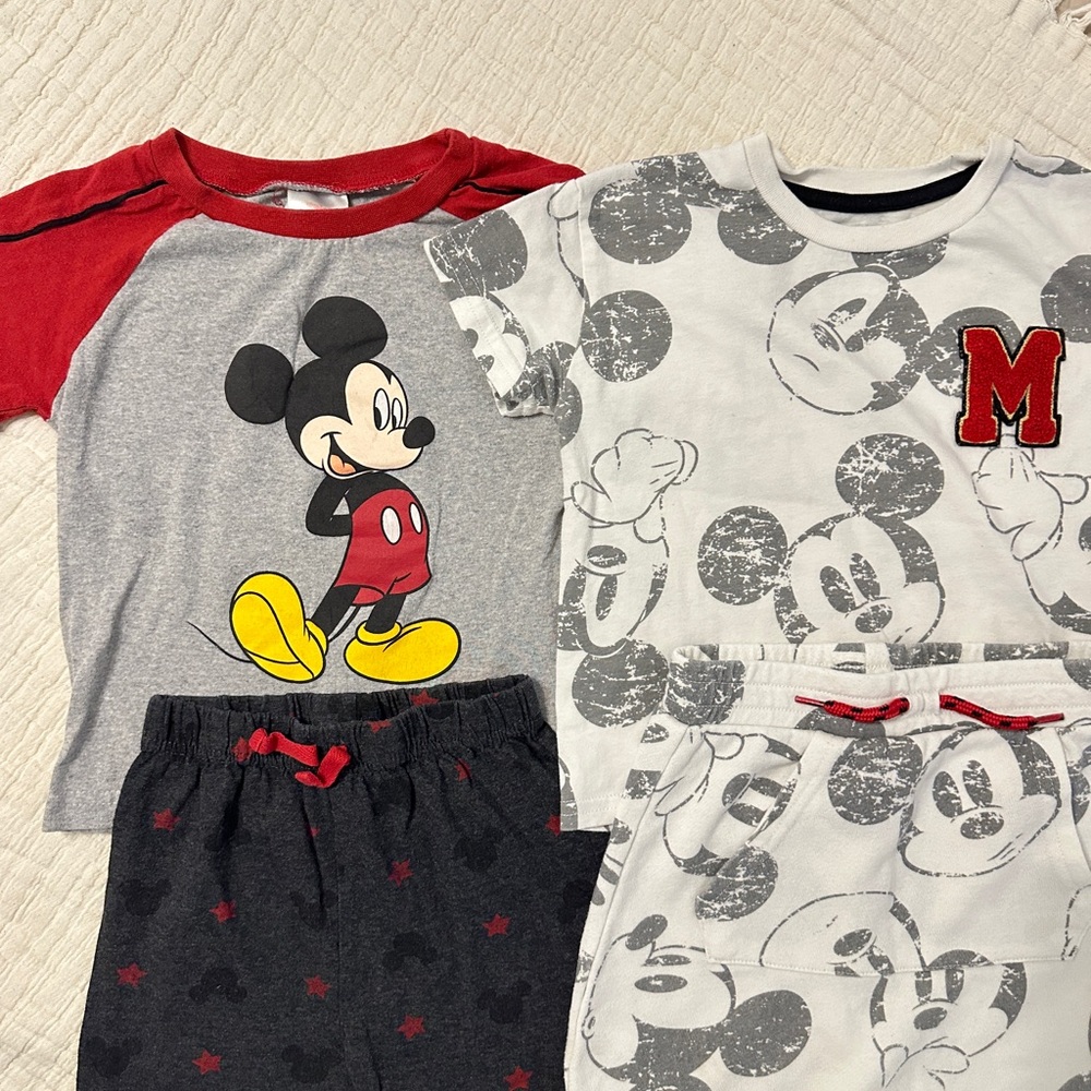 Disney Mickey Mouse Toddler Boy Shorts Sets